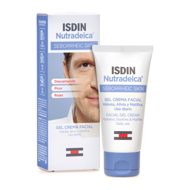 ISDIN Nutradeica Facial Gel Cream Seborrheic skin